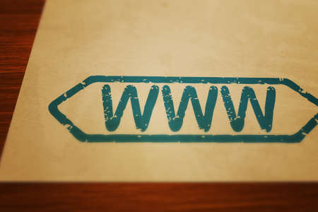 wwwの写真素材