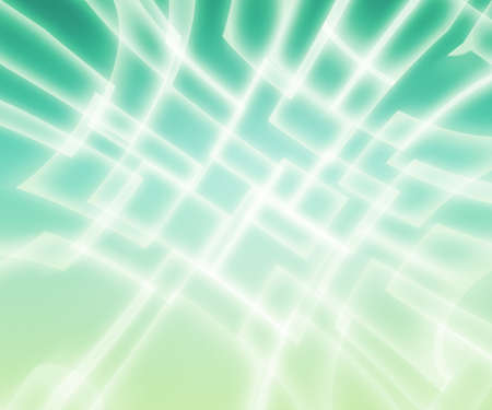 Glowing Shapes Teal Backdrop