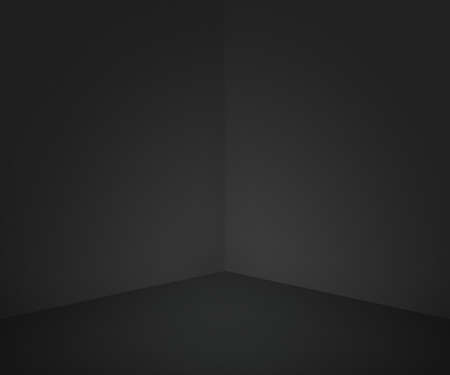 Black Room Backgroundの写真素材