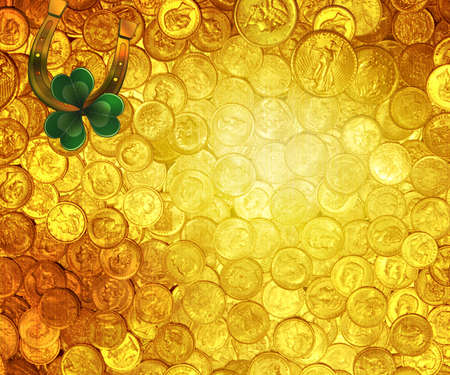 Gold Coinsの写真素材