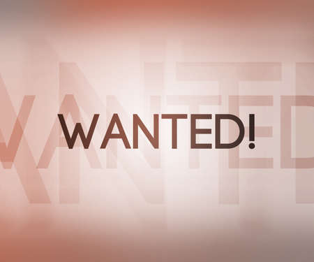 Wantedの写真素材