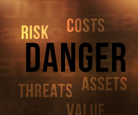 Danger Tagsの写真素材