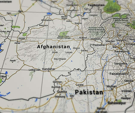Pakistan Mapの写真素材