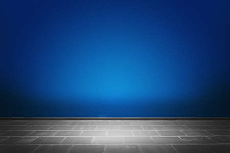 Blue Room Backdropの写真素材