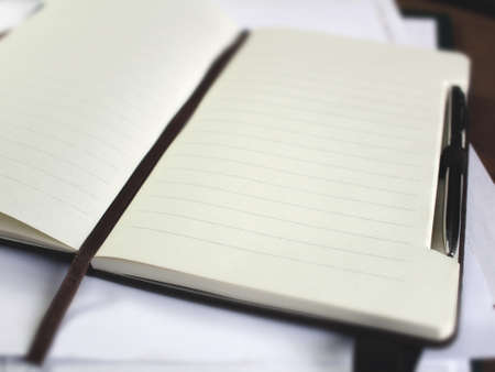 Notebook Paper Closeup