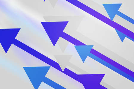 Violet Arrows Abstract Background
