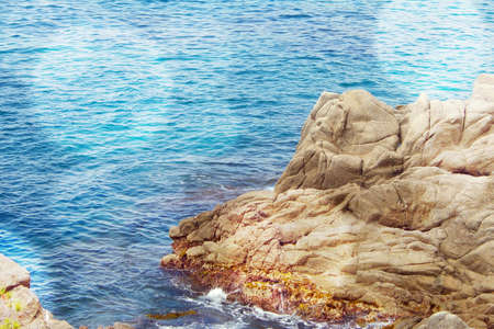 Cliffs Summer Backgroundの写真素材