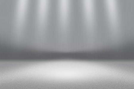 Empty White Light Space Backdropの写真素材