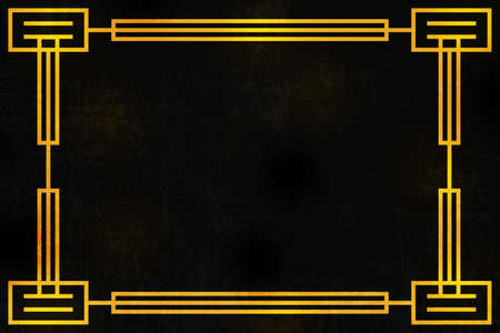 Art Deco Backdropの写真素材