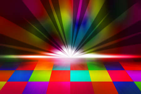 Disco Party Backdropの写真素材