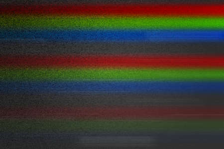 RGB Video Glitch Texture