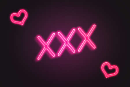 XXX Neon Sign