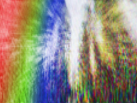 RGB Noise Glitch Video Error Damage Textureの写真素材
