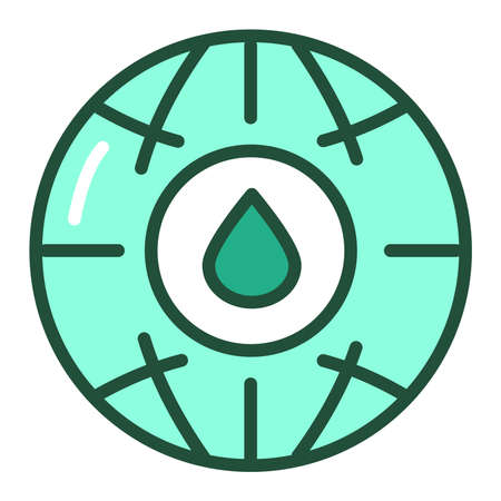 Environmental protection color line icon. Ecosystem. Zero waste lifestyle. Outline pictogram for web page, mobile app, promo.のイラスト素材