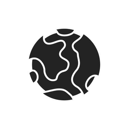 Planet color line icon. Pictogram for web page, mobile app, promo.のイラスト素材