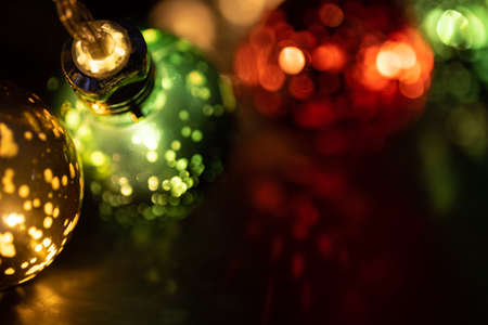 Christmas Lights Backgroundの写真素材