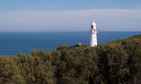 Lighthouse at Cape Otway off the coast of Australiaの写真素材