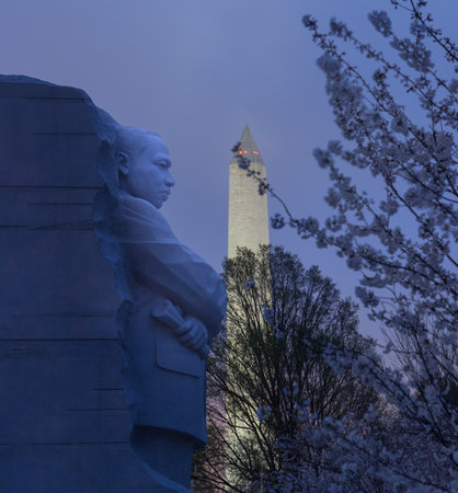 WASHINGTON DC - MARCH 18: Monument to Dr Martin Luther King on March 18, 2012. This is first year...