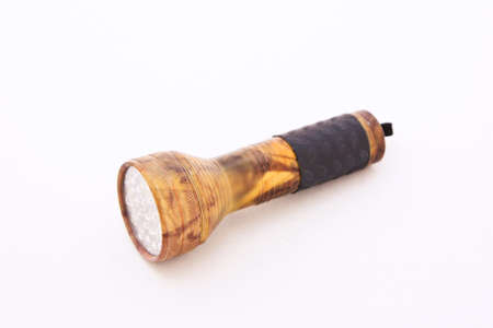 flashlight on a white background
