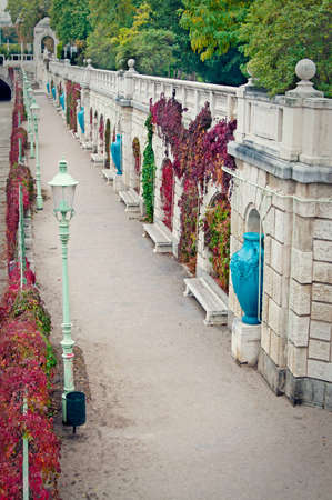 Central Park Stadtpark, Vienna Austriaの写真素材