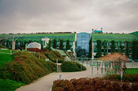 Library in Warsaw, Polandのeditorial素材