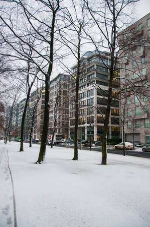 buildings near the Winter Parkの写真素材