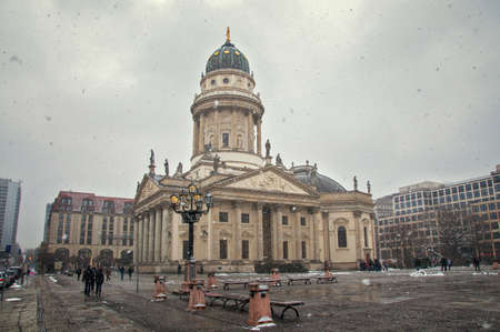 gendarmenmarkt square at day in Berlinのeditorial素材