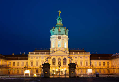 Schloss Charlottenburg in Berlin, Germanyのeditorial素材