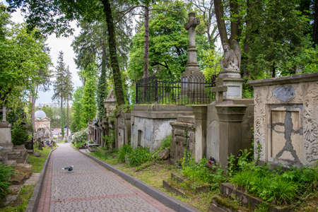 Lychakiv Cemetery in Lviv