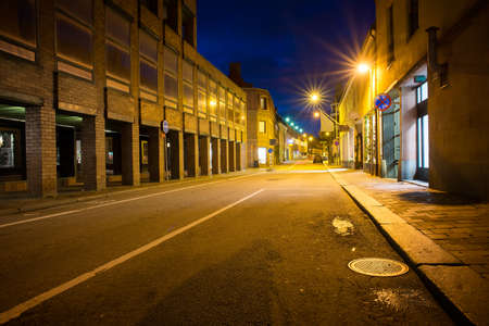 night streets of Helsingborg