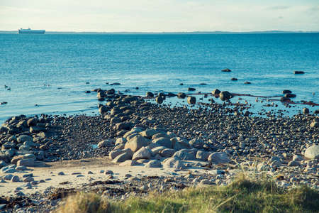 beautiful landscape with a sea view