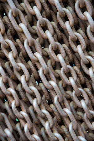 iron chain as a background