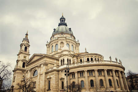 St. Stephen's Basilica is a Roman Catholic basilica in Budapestの写真素材