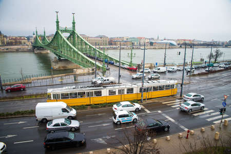 BUDAPEST, HUNGARY - MARCH 13, 2015: St. Stephen's Basilica is a Roman Catholic basilica in Budapest, Hungary. March 13, 2015. Budapest, Hungaryのeditorial素材