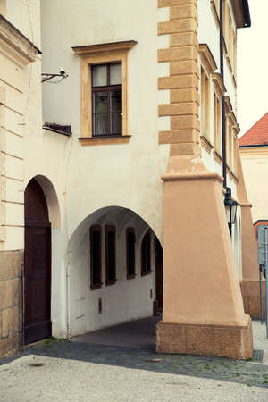 old streets of Prague, Czech Republicの写真素材