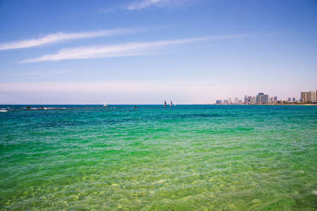 modern district of Tel Avivの写真素材