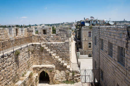 Jerusalem old cityのeditorial素材