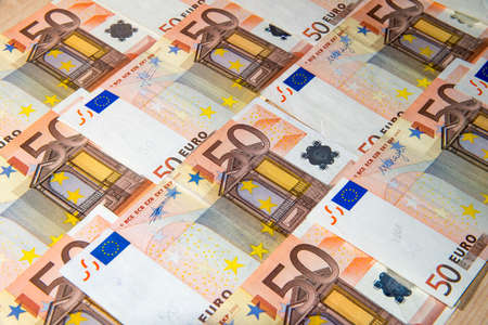 banknotes of 50 euros
