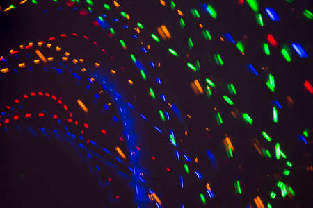 abstract background of  lightsの写真素材