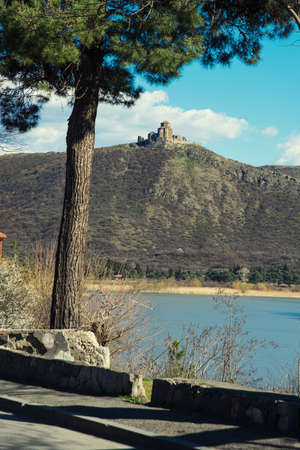 view of the Jvari Monasteryの写真素材