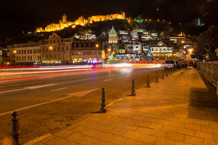 Tbilisi at night