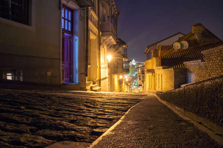 historic district of Tbilisiの写真素材