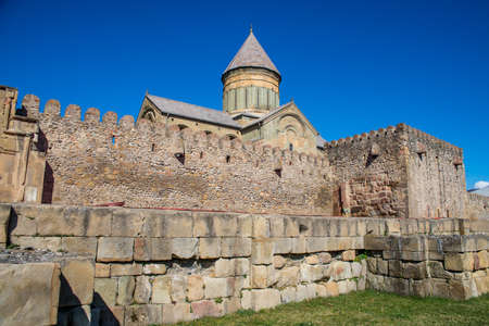 Svetitskhoveli Cathedral is a Georgianの写真素材
