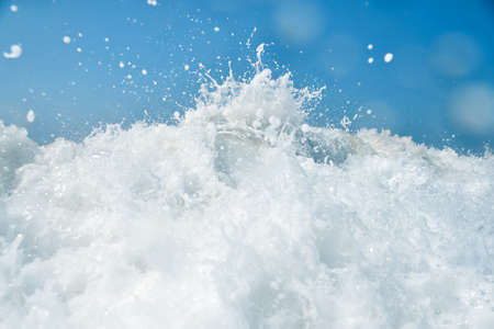 Ocean Wave. View from in the Water.の写真素材