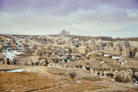 Cappadocia  is a historical region in Central Anatolia, Turkeyの写真素材