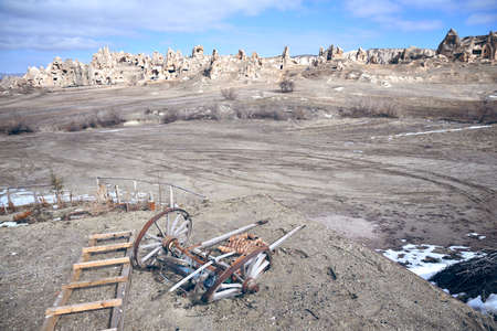 Cappadocia  is a historical region in Central Anatolia, Turkeyの写真素材