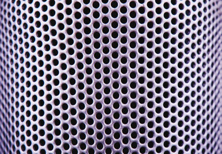 gray grille as an iron background