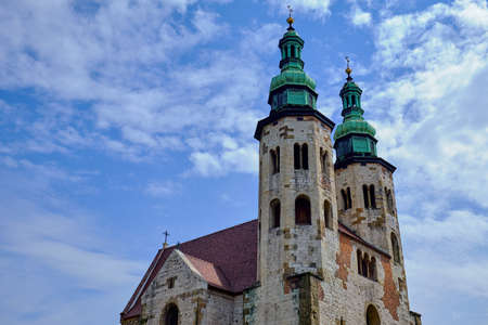 St. Andrew's Church in Krakowの写真素材