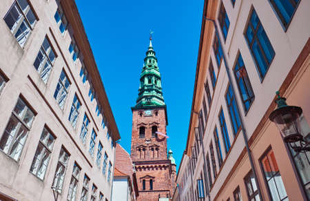 The Nikolaj Contemporary Art Center in Copenhagenの写真素材