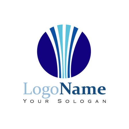 Pictorial Mark logo template for Organizationのイラスト素材